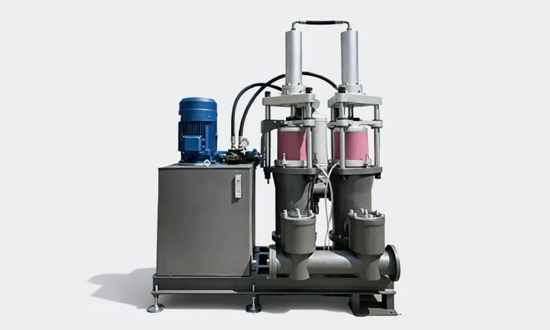 Stempelpumpe for filterpress